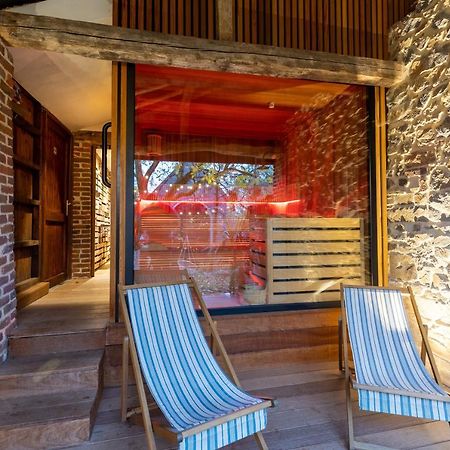 奥伯尔Tynil Saint Jean: Renovated Old Barn + Nordic Bath别墅 外观 照片