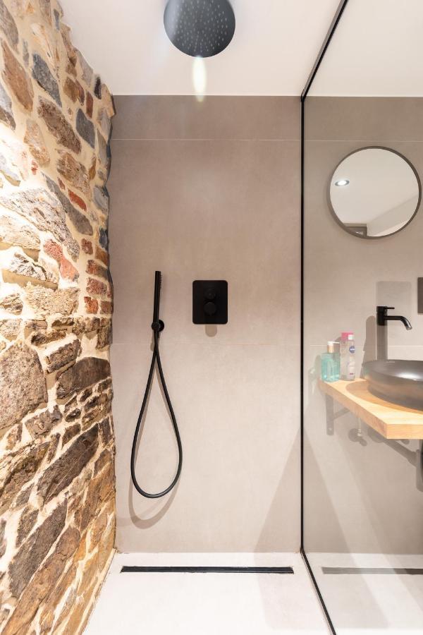奥伯尔Tynil Saint Jean: Renovated Old Barn + Nordic Bath别墅 外观 照片