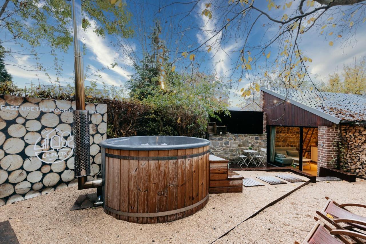 奥伯尔Tynil Saint Jean: Renovated Old Barn + Nordic Bath别墅 外观 照片