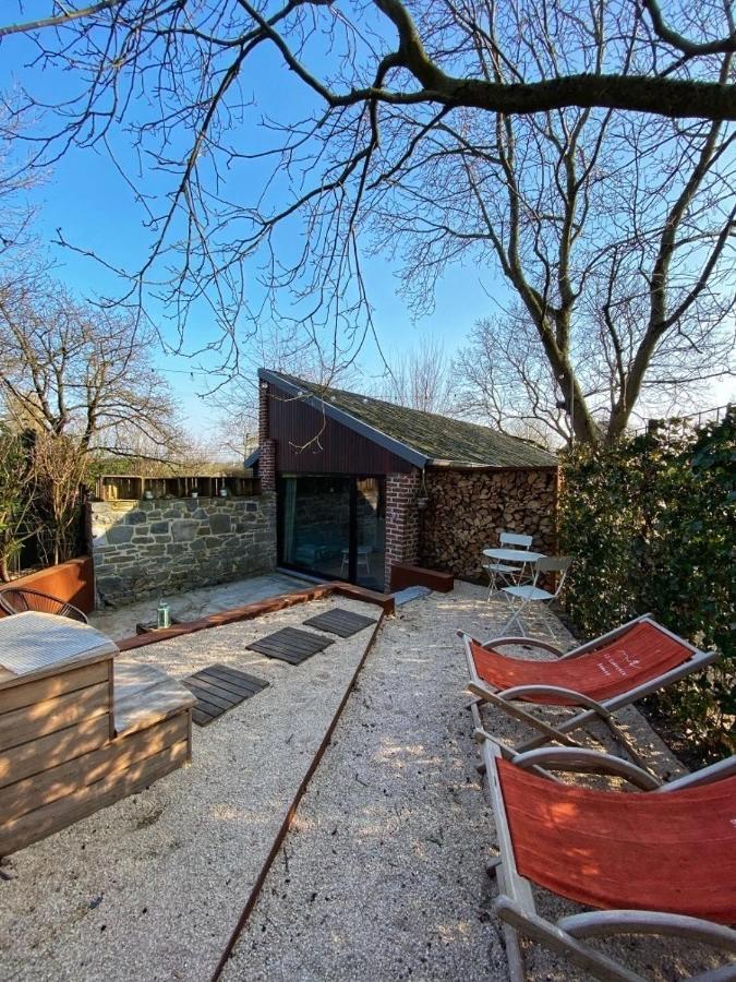 奥伯尔Tynil Saint Jean: Renovated Old Barn + Nordic Bath别墅 外观 照片