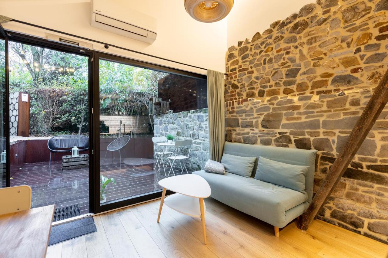 奥伯尔Tynil Saint Jean: Renovated Old Barn + Nordic Bath别墅 外观 照片